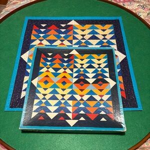 Vintage Springbok Jigsaw puzzle Quilt 1982 COMPLETE